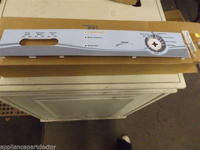 Maytag Admiral Dishwasher 99002925 Insert, Facia (wht) NEW IN BOX Maytag Admiral Dishwasher 99002925 Insert, Facia (wht) NEW IN BOX